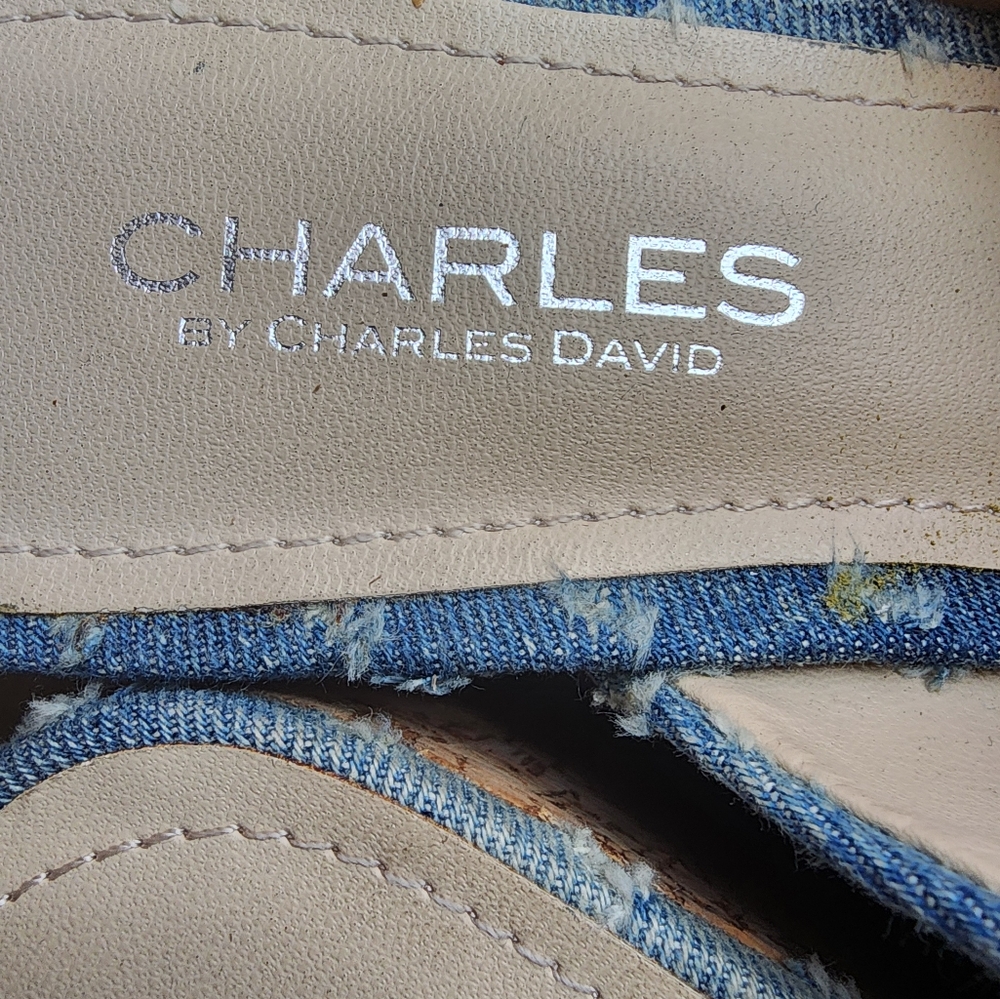 Blue cork Sandals, used in an very good condition - Picture 2 of 3